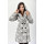 Dámsky vlnený Kabát biely Row - 5132.1 Color 298