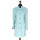 Dámsky vlnený Kabát bledo-modrý Aban  - 5304 Color 504