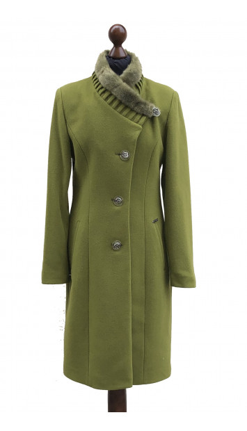 Kabát zeleny Aaeesha  - 5305 Color 245