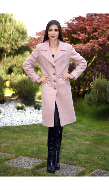 Kabát rúžový Liliana - 5185 COLOR 420