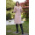 Dámsky vlnený Kabát rúžový Liliana - 5185 COLOR 420