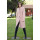 Dámsky vlnený Kabát rúžovy Aaleyah - 5307 Color 526
