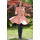 Dámsky vlnený Kabát rúžový Michaela - 5327 COLOR 604
