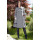 Dámsky vlnený Kabát sivý Michaela - 5327 COLOR 78