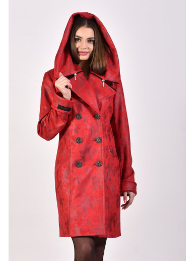 Plášť červený Kjara - 5240.2 color 262