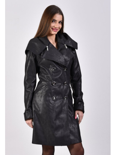 Plášť čierny Kjara - 5240.2 color 333