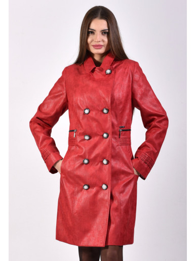 Plášť červený Eliška - 5250.2 color 334