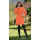 Kabát oranžový Sigma - 5177 Color 370