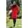 Kabát červený Gema - 5237 Color 106