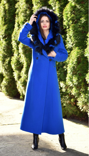 Kabát modrý Margot - 5258 Color 71