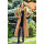 Dámsky vlnený kabát hnedý NO-NA - 5344 Color 416
