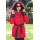 Kabát červený Libuša - 5133
