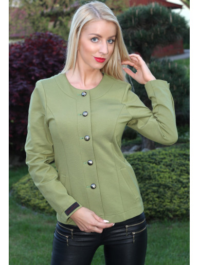 Sako zelené Frany - 5162-B Sako zelené Frany - 5162-B