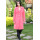 Dámsky vlnený Kabát rúžovy Lilina - 5185 COLOR 251