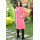Dámsky vlnený Kabát rúžovy Lilina - 5185 COLOR 251