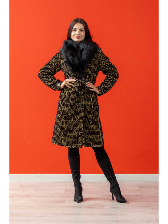 Dámsky vlnený kabát citrónový Lindl - 5400 Color 823 Dámsky vlnený kabát citrónový Lindl - 5400 Color 823
