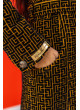 Dámsky vlnený kabát žltý Rebeka - 5453 Color 822 Dámsky vlnený kabát žltý Rebeka - 5453 Color 822