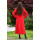 Dámsky vlnený kabát červený Václav - 5234 Color 106