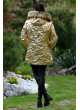 Dámska Bunda zlatá Áronko - 5423.3 Color 705 Dámska Bunda zlatá Áronko - 5423.3 Color 705