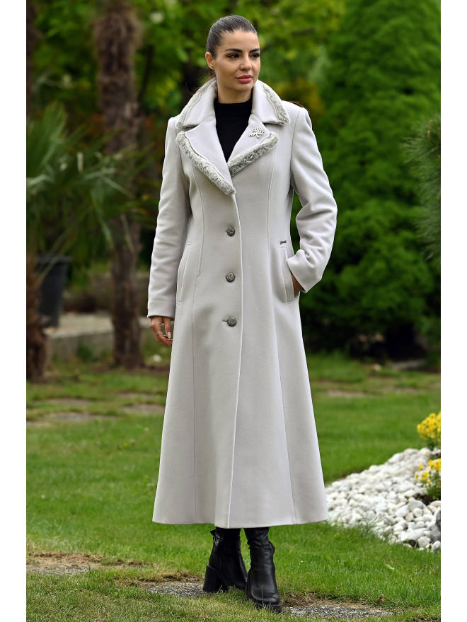 Dámsky kabát béžovy Freja - 5406 Color 246