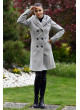 Dámsky kabát čierno biely Paula - 5403 Color 779