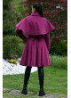 Dámsky kabát cyklamenový Violette - 5414 Color 688 Dámsky kabát cyklamenový Violette - 5414 Color 688
