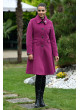 Dámsky kabát cyklamenový Violette - 5414 Color 688 Dámsky kabát cyklamenový Violette - 5414 Color 688