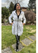Dámsky plášť biely Oversize - 5356 color 639