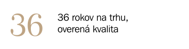 36 rokov