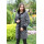 Dámsky vlnený Kabát čierno biely Jozefína - 5165.1 COLOR 288/77