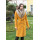 Dámsky vlnený Kabát žltý Lincoln - 5190 COLOR 148