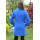 Dámsky vlnený Kabát modrý Rowa - 5195 Colort 71