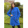 Dámsky vlnený Kabát modrý Judita - 5208 COLOR 71