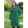 Dámsky vlnený Kabát zeleny Dáša - 5210 COLOR 229