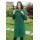 Dámsky vlnený Kabát zeleny Dáša - 5210 COLOR 229