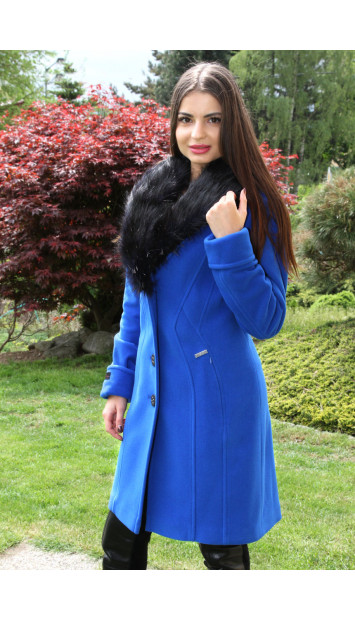 Kabát modrý Broňa - 5211 COLOR 71