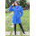 Dámsky vlnený Kabát modrý Kornélia - 5218 COLOR 71