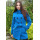 Dámsky vlnený Kabát modrý Dara -  5222 COLOR 248