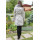 Dámsky vlnený Kabát sivý Ivana - 9251.1 Color 298