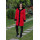 Dámsky vlnený Kabát červený  Jozefína - 5165 COLOR 106/77