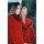 Dámsky vlnený Kabát červený Emma - 39312