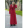 Dámsky vlnený Kabát červený Cecília - 9249