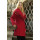 Dámsky vlnený Kabát červený Sergej - 9227