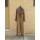Dámsky vlnený Kabát hnedý  Etela - 39432
