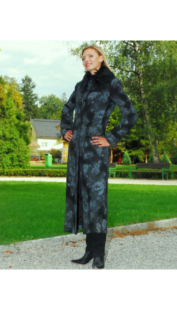 Kabát čierny Lucia - 39757