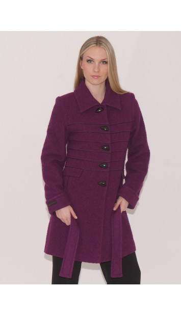Kabát fialový Bernard - 39802