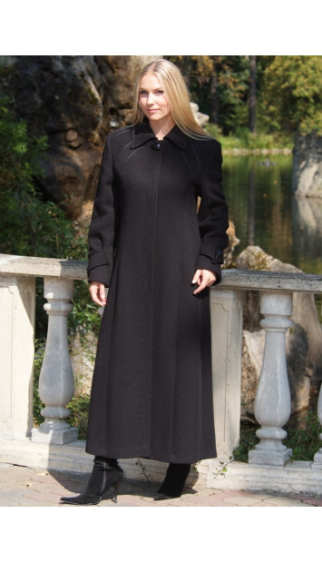 Kabát čierny Vilma - 39813