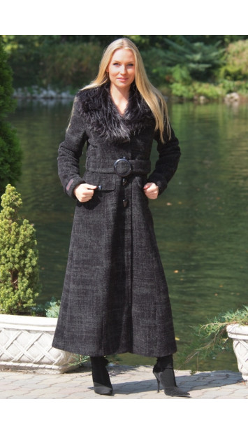 Kabát čierny Blažena - 39792.1