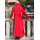 Dámsky vlnený Kabát červený Ingrida - 39789