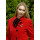 Kabát červený Nora - 4014